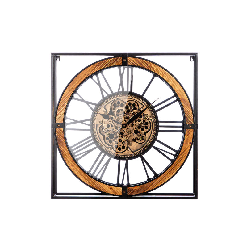 Azusa Iron Wall Clock