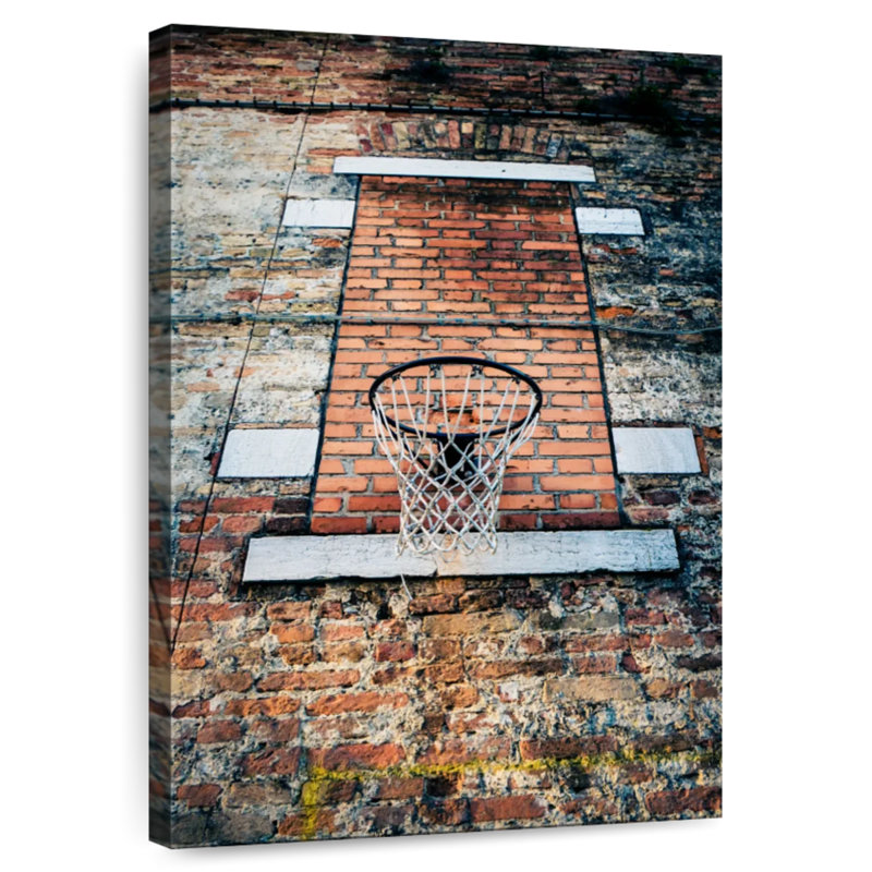 Panier de basketball style Venise, H 48 po x l 32 po