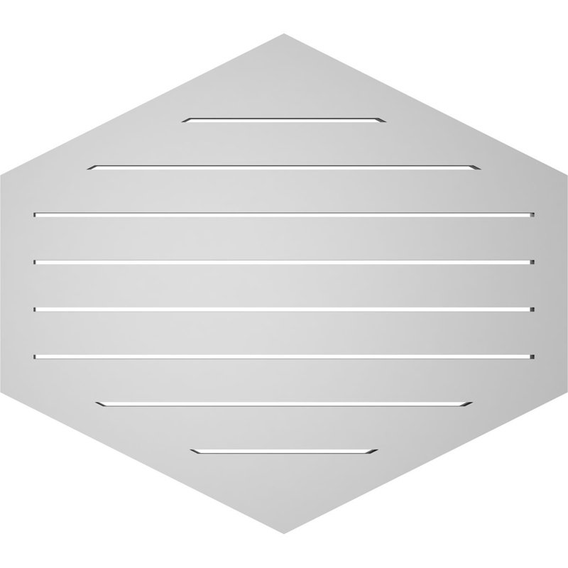 Pente verticale verticale en uréthane 6 pi, 1.5" H x 34" W x 30" L