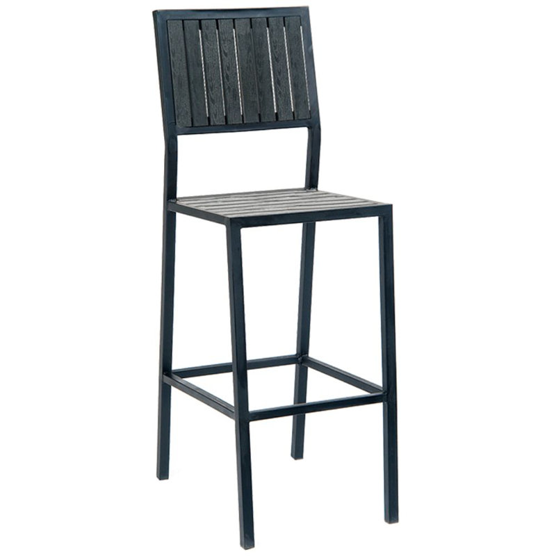 29" Teak Patio Bar Stool