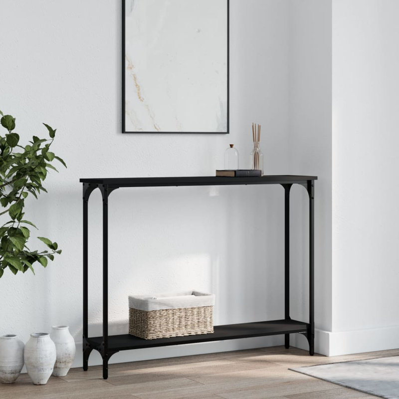 Console Table, Grey Sonoma, 75cm H x 100cm W x 22.5cm D