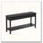 60'' Fir Veneer Entryway Table with Honeycomb-patterned Fronts,Modern Stylish Console Table-1788415838