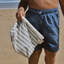 Sac humide pour enfants: Sammy la mouette - rayures vertes