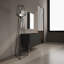 Meuble-lavabo autoportant 48 po avec portes à fermeture douce (ensemble KD) 48 po - évier inclus