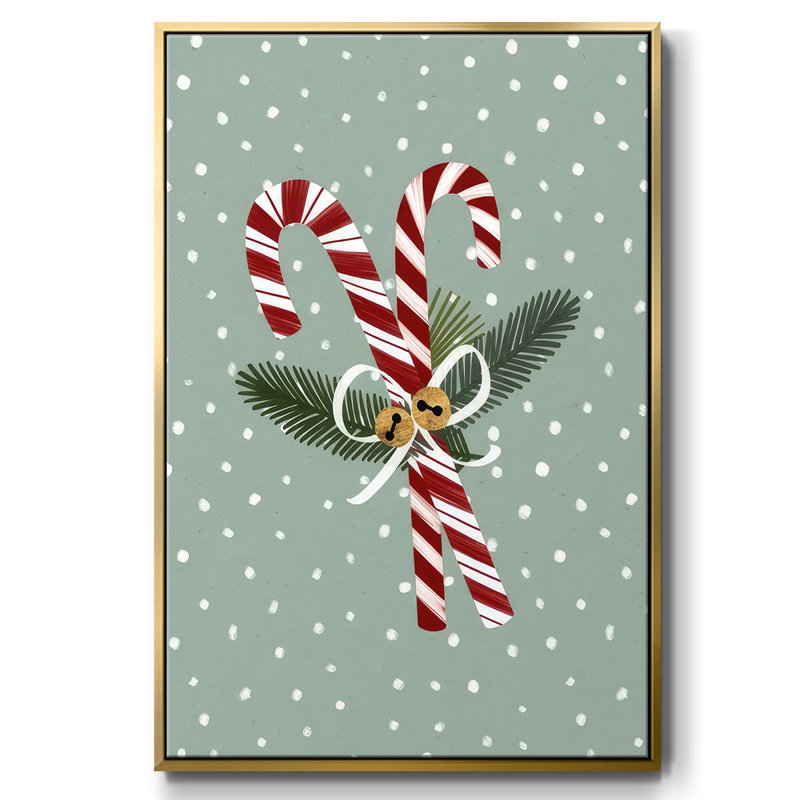Collection bonhomme de neige Peppermint B, H 41 po x l 27 po x P 1,5 po, Or