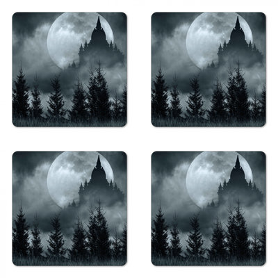 Square 4 Piece Coaster Set
