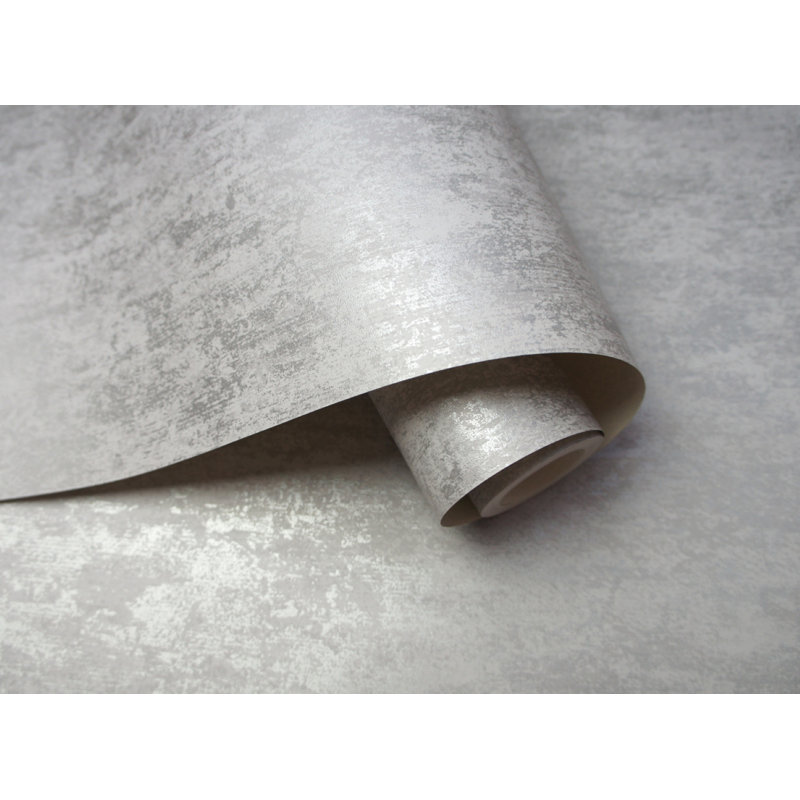 Rouleau de papier peint métallique L 33 pi x l 20,8 po Fieldsmoor, Bleu marine