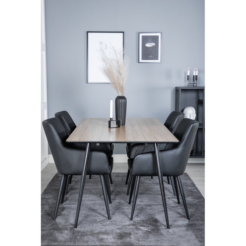 Rafe 4 - Person Dining Set, Beige