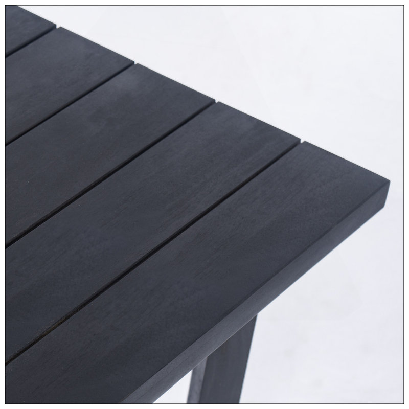 ELLA SQUARE SIDE TABLE, Black