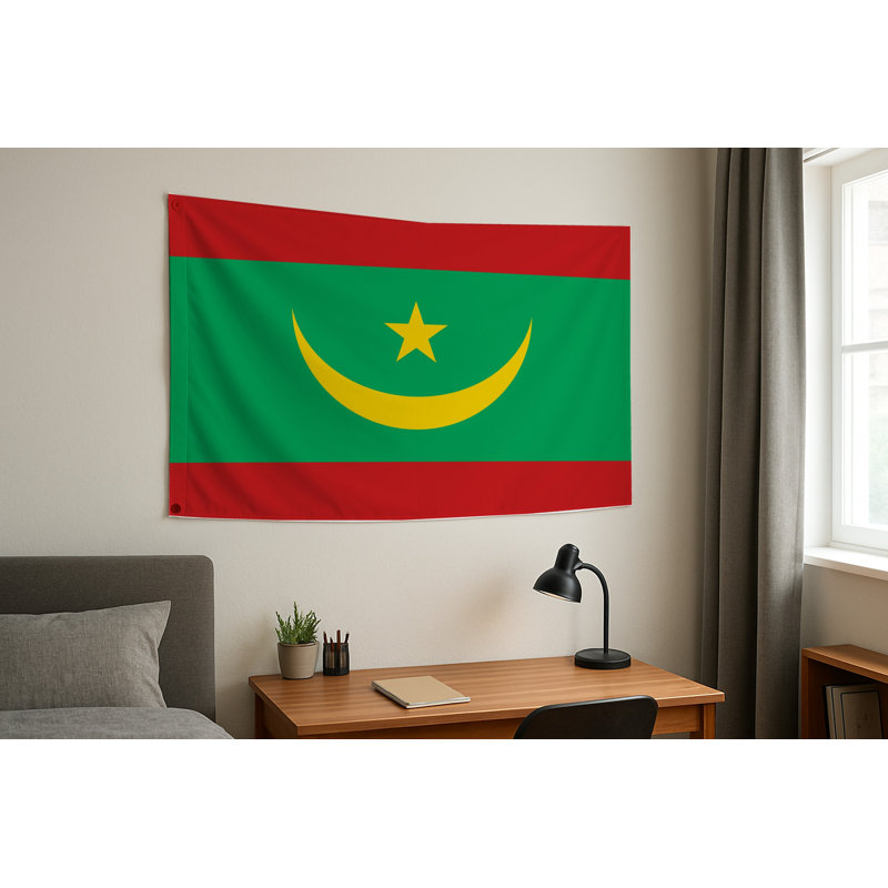 Drapeau de la Mauritanie — Drapeau