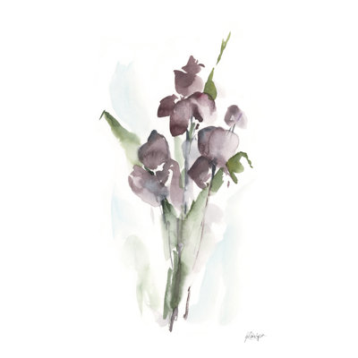 " Plum Bouquet I " by Ethan Harper Painting Print