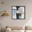 Décoration murale de bureau Cool Tones II Shadowbox par Art Remedy, cadre noir, 30 x 30-756745688-756745690