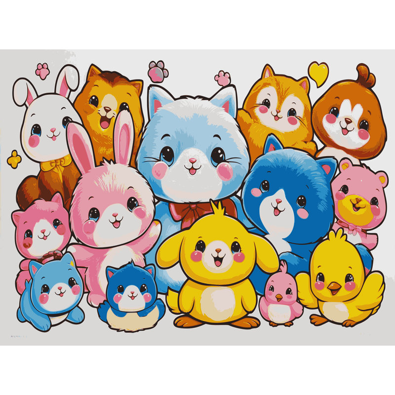 Tapis pour enfants East Urban Home, Rectangulaire 2 pi x 3 pi