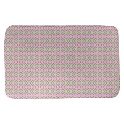 Tapis pour salle de bain diamants Leffel