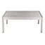 Cloud Coffee Table, Powder Coated White