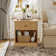 57.7cm W Solid Wood Bedside Table