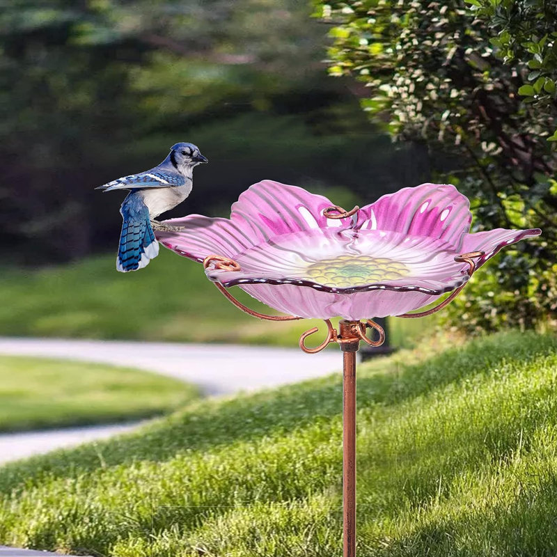 Omender Stake Birdbath