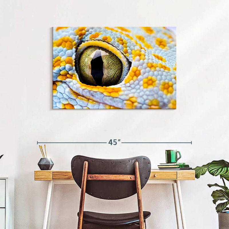 Brampt Gecko Eye, 24" H x 36" W