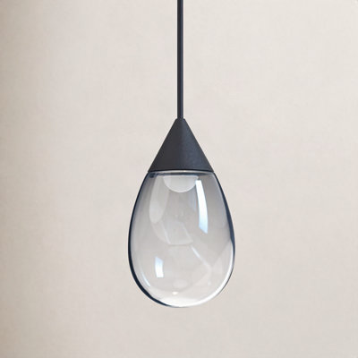Aliceann Single Light Glass Dimmable Pendant