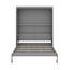 Grand lit escamotable avec tablettes-376669325