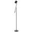 Lampe sur pied avec gradateur tactile, bras réglable en angle de 68 pouces, métal noir