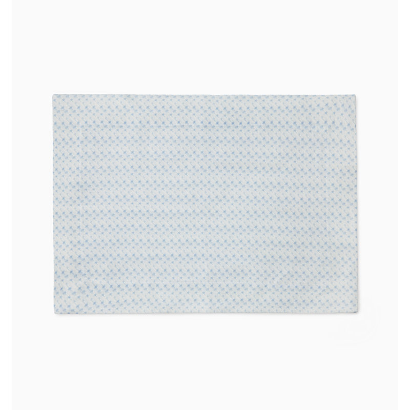 Abruzzo Linen Rectangle Placemats, Blue