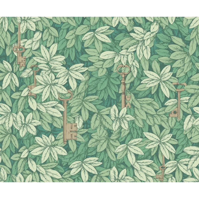 Floral Wallpaper Roll, Forest