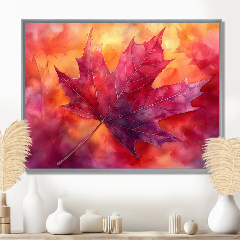 Isayiah - Floral Large Wall Art, Argent argent, H 34 po x l 44 po, Impression encadrée flottante