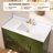 48'' W X 4'' H Solid Surface White Backsplash Polished Rectangular Vanity Top Back Splash for Vanity Sink, Window Sill, Door Transitions
