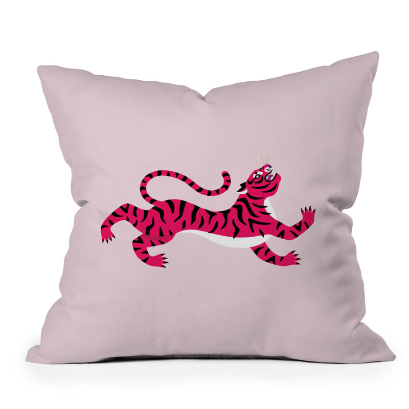 Coussin décoratif intérieur / extérieur en polyester , 18 po x 18 po