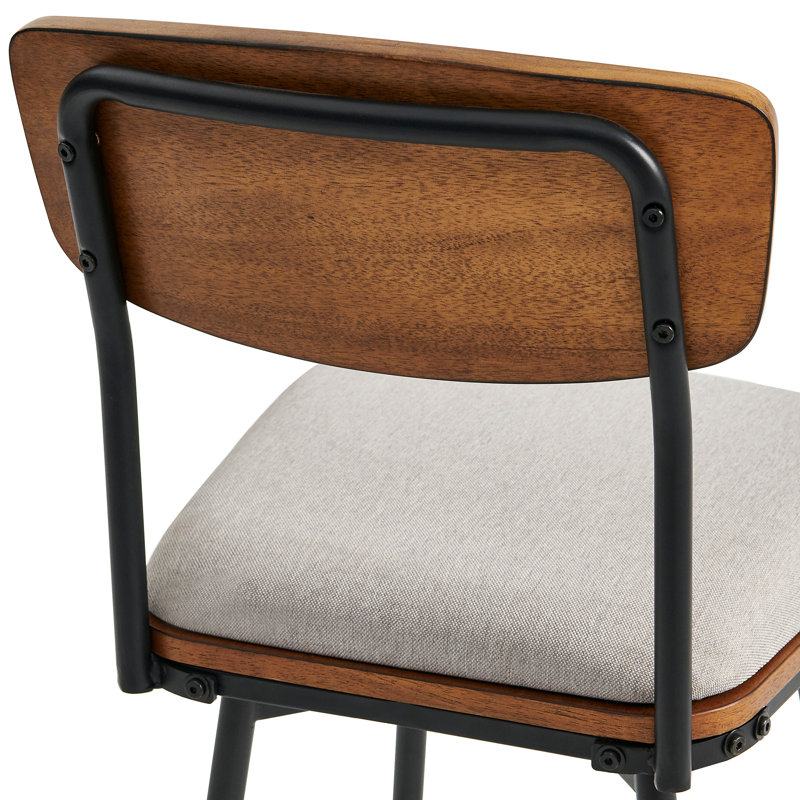 Tabouret de comptoir pivotant 27 po Avriel, Tabouret de comptoir (hauteur de siège de 27 po), Gris clair, 2