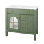 Meuble-lavabo de salle de bain Mid-Century Farmhouse-206966892