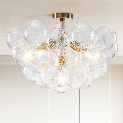 6 - Light Dimmable Chandelier