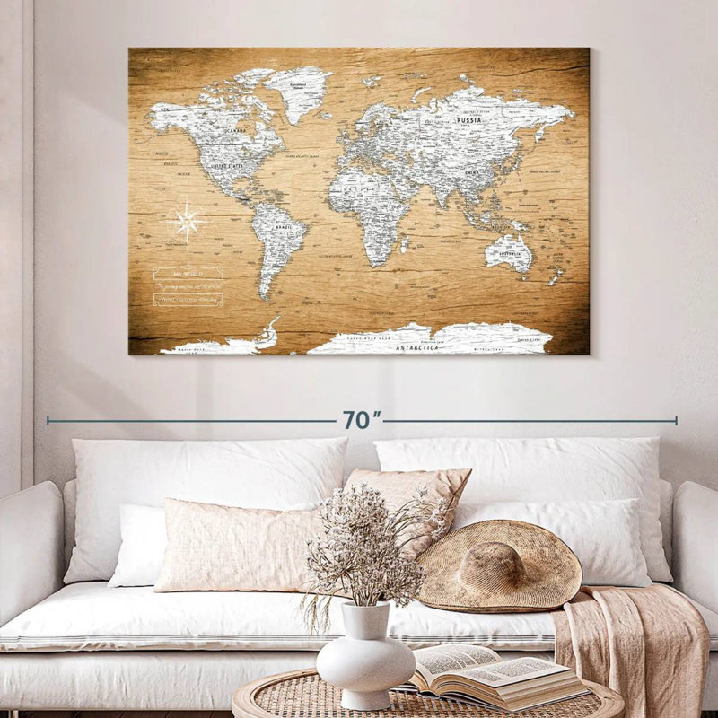 My World - punaise Alvertia II, H 34 po x l 51 po