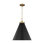 Arnell Single Light Metal Dimmable Pendant