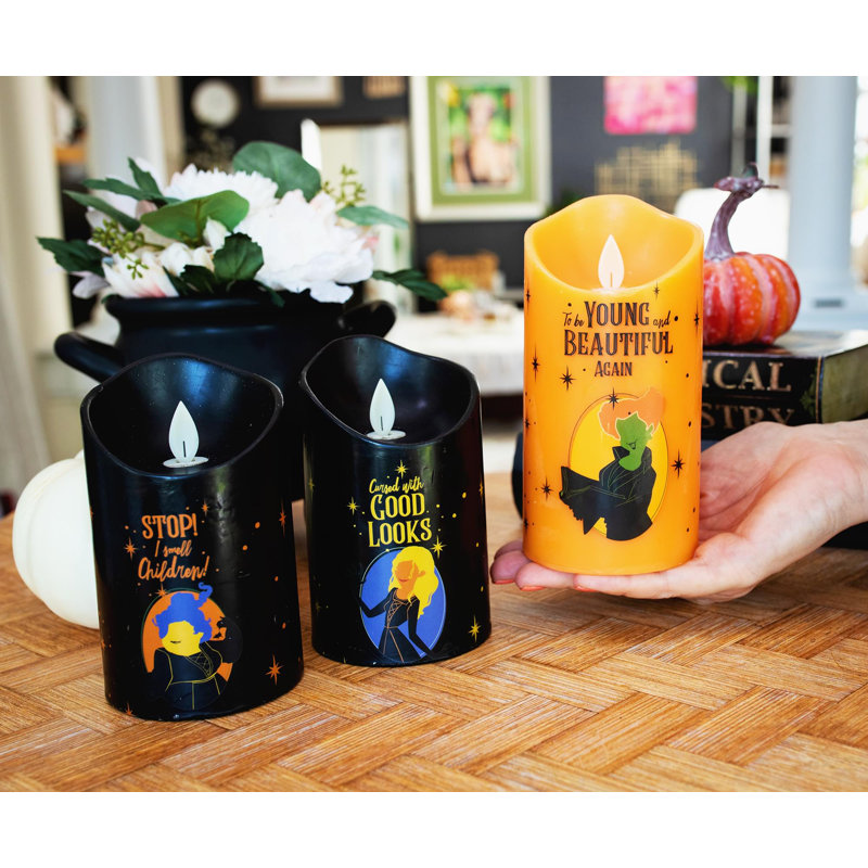 Bougies scintillantes sans flamme Disney