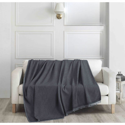 Mccleskey Hand Woven Throw Blanket