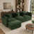 Chenille verte sélectionné