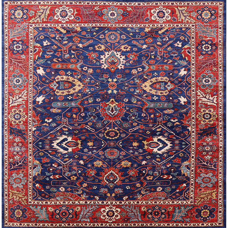 Oesch Oriental Indoor Rug, Square 4'