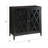 Black Finish Console Cabinet