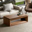 Modern Coffee Table Accent Tea Table with Storage and Adjustable Height-1007694196
