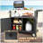 Convenient Kitchen Island,Movable Grill Cart Table,Oven Table,Versatile Bar Cart