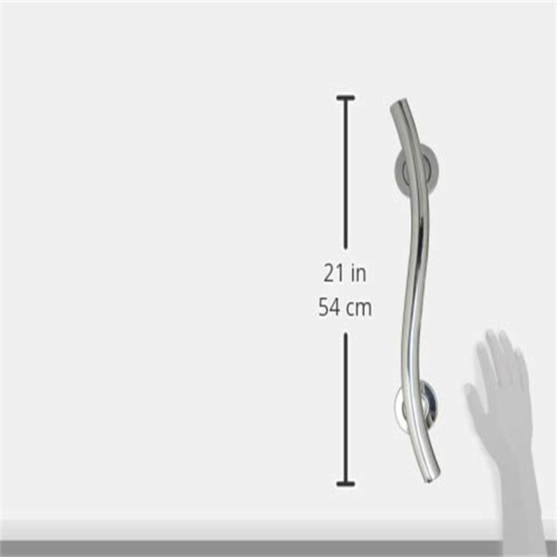 Davell Stainless Steel Curved Grab Rail