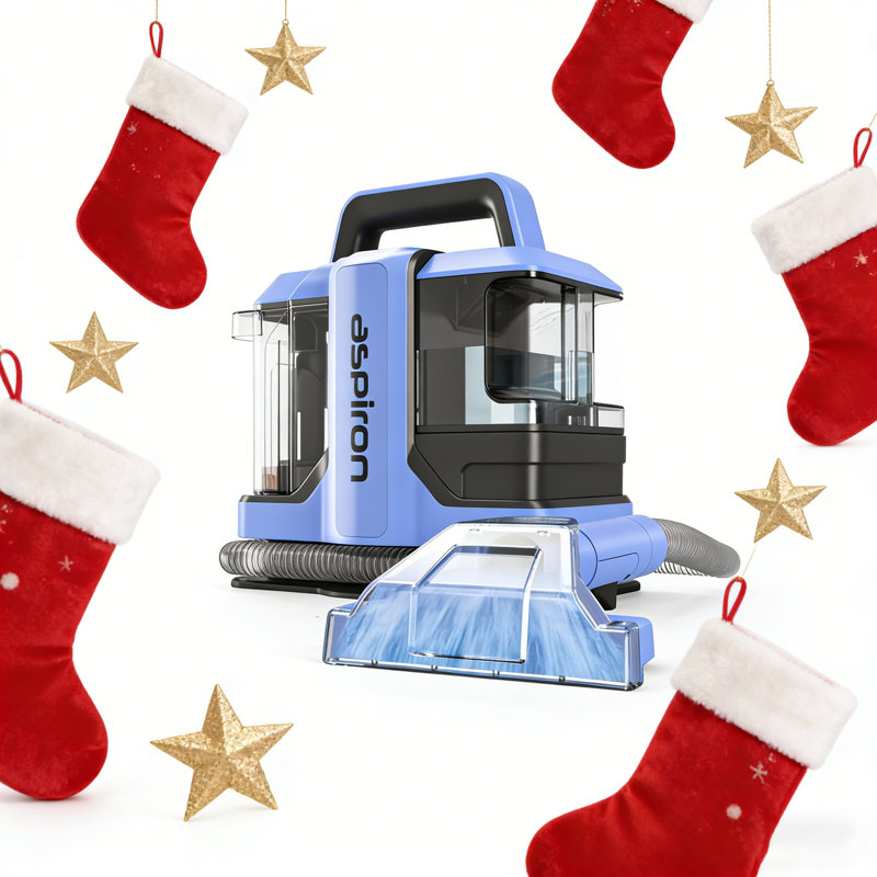 Upholstery Spot Cleaner Machine, 1.14QTPortable Fabric & Carpet Cleaner for Pet Stains, Couches, Mattresses, Car Seats & Curtains