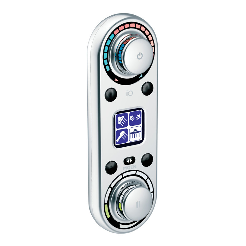 Vertical Spa Digital Control, Chrome