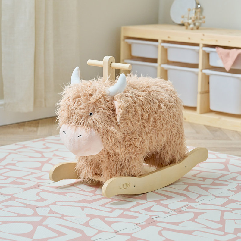 Douglas the Highland Cow Toy Rocker