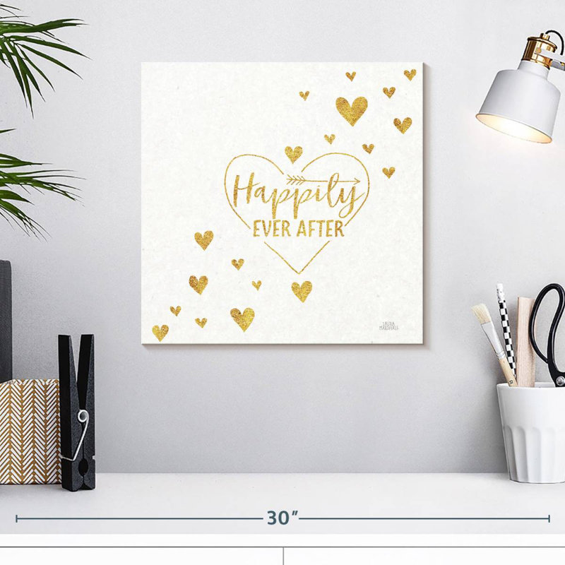 Plaque murale Khylige Lovestruck IV Sq, H 16 po x l 16 po