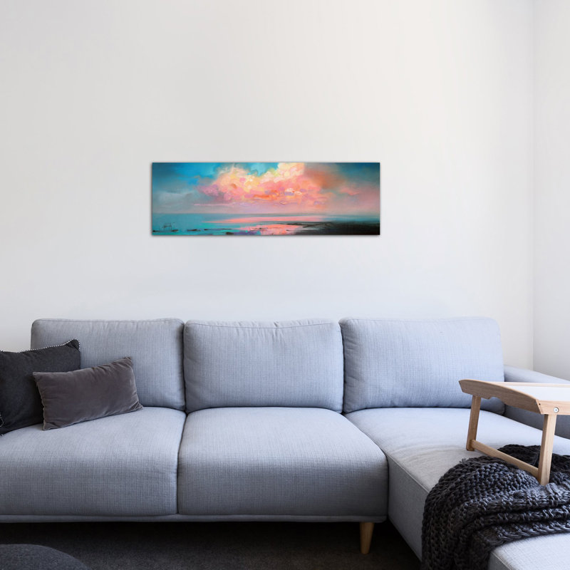 "Atlantic Cumulus" par Scott Naismith, reproduction d'art sur toile tendue, H 12 po x l 36 po x P 1,5 po