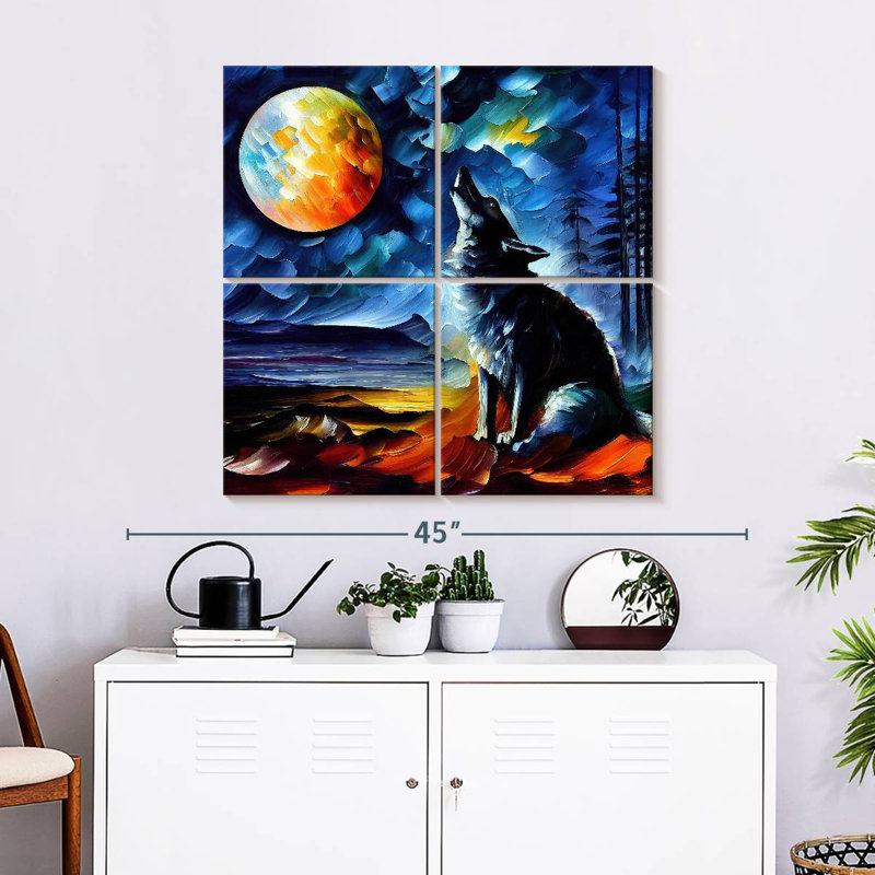 Brampt Moonlit Wolf I
