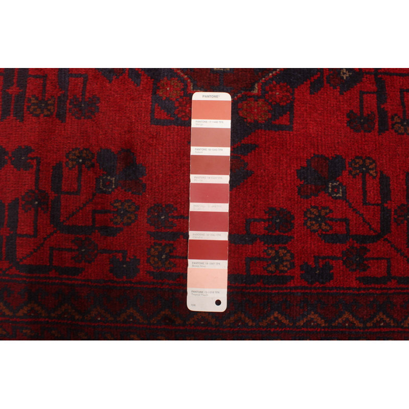 Tapis rouge Finest Khal Mohammadi 3 pi 5 po x 5 pi 1 po